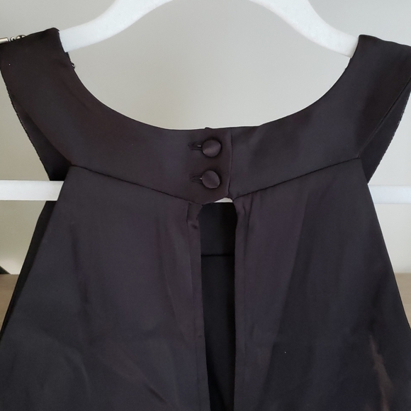 Black Cocktail Dress - Picture 3 of 4